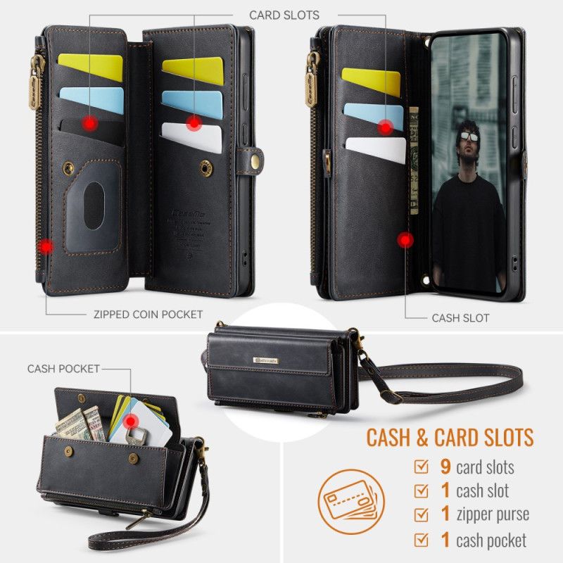Læder Cover Samsung Galaxy S25 5g Fuld Rfid Pung