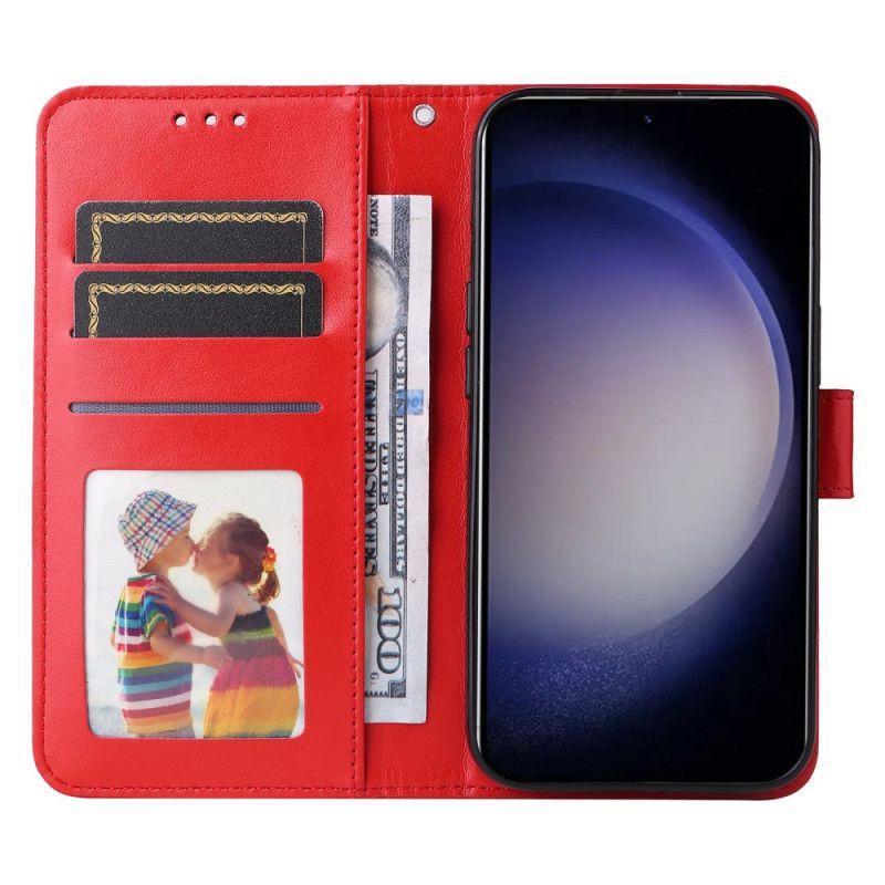 Læder Cover Samsung Galaxy S25 5g Telefon Etui Mandala-rem