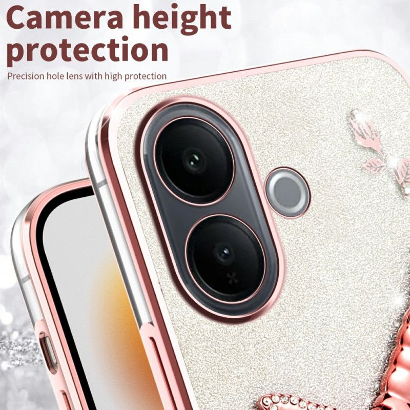 Cover Til Vivo V60 Lite Guldsmedsstativ