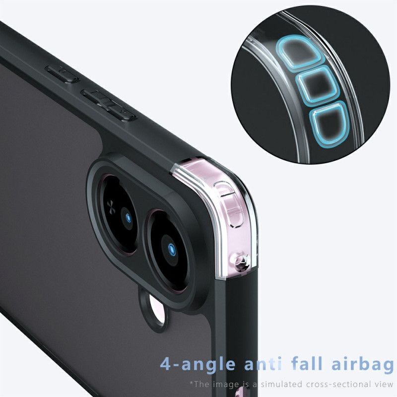 Cover Vivo V60 Lite Airbags Med Mat Finish