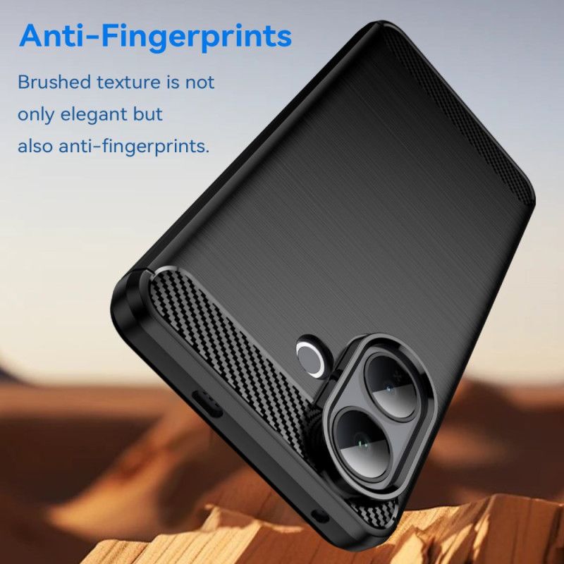 Cover Vivo V60 Lite Børstet Kulfiber