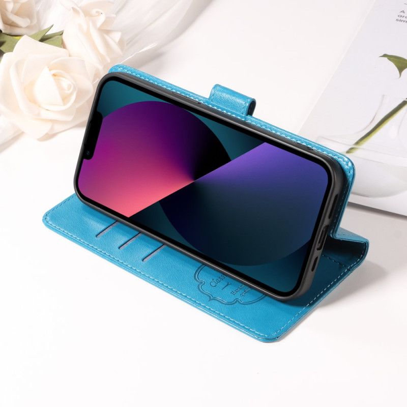 Flip Cover Til Vivo V60 Lite Blomsterprint