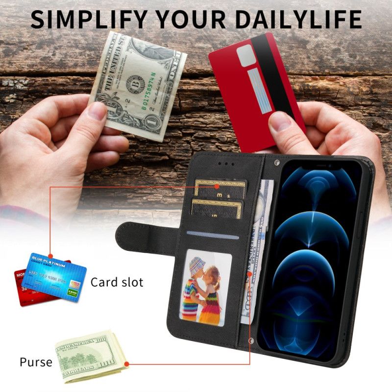 Flip Cover Til Vivo V60 Lite Dekorativ Nitte