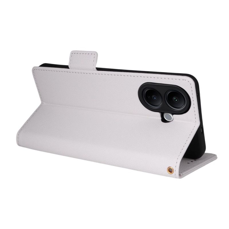 Flip Cover Til Vivo V60 Lite Kunstlæder Med Rem