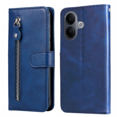 Flip Cover Til Vivo V60 Lite Lynlåslomme