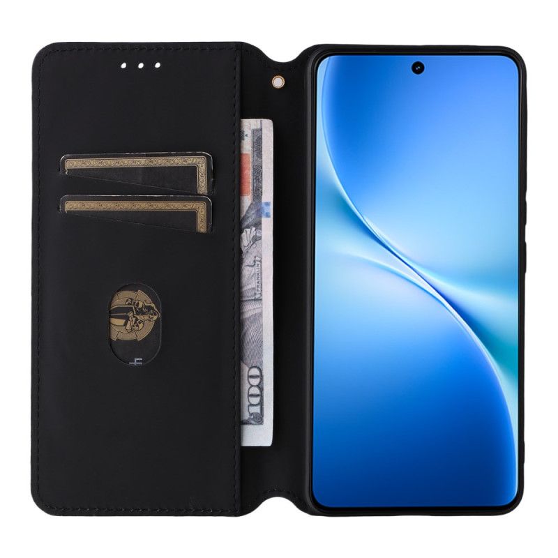Flip Cover Vivo V60 Lite Diamantmønster