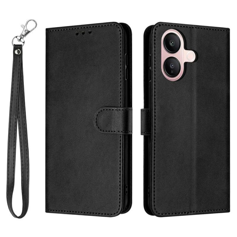 Flip Cover Vivo V60 Lite Lædereffekt Rem