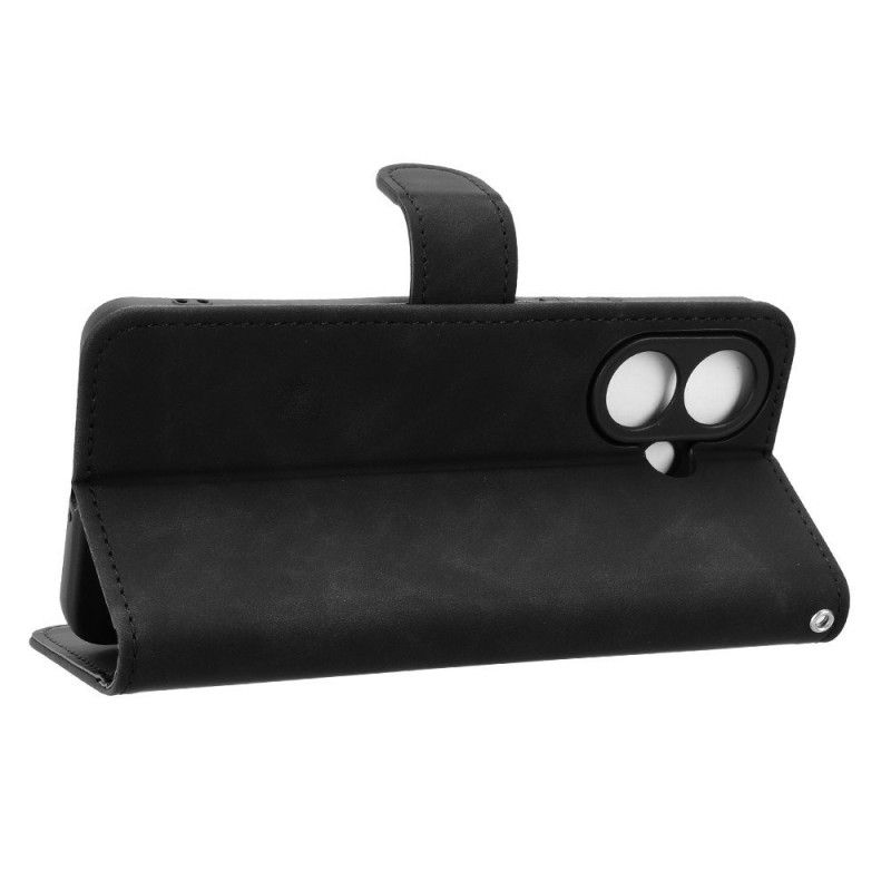 Læder Cover Vivo V60 Lite Ruskindseffekt