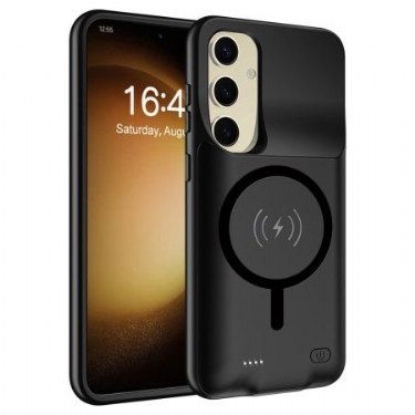 10000mah Battericover Til Samsung Galaxy S25 Plus Med Ekstern Oplader Og Magnetisk Montering