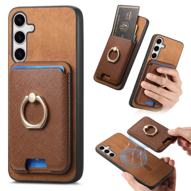 Cover Samsung Galaxy S25 Plus 5g Aftagelig Magnetisk Kortholder