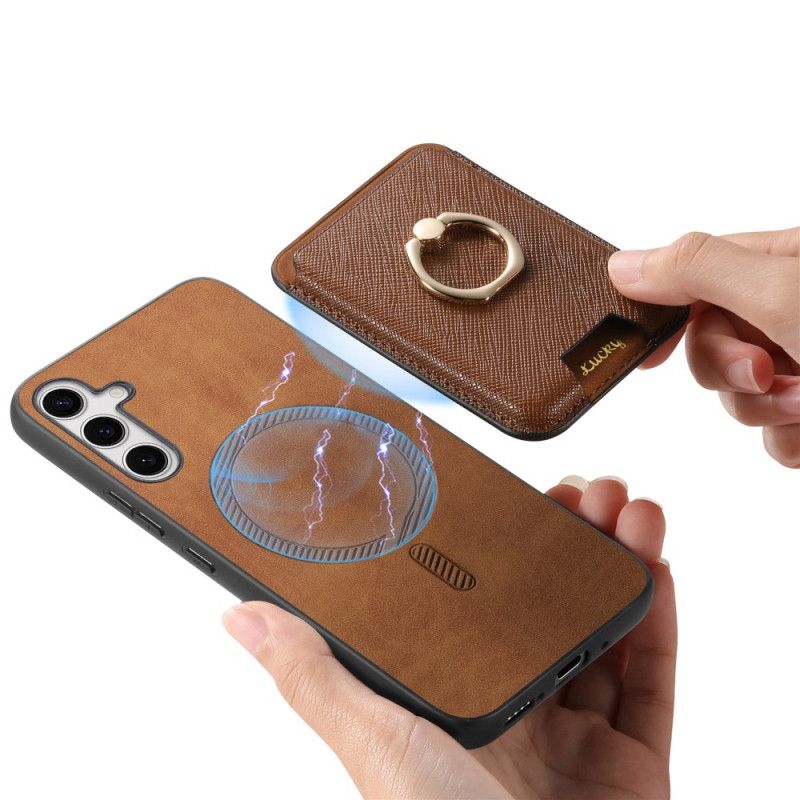 Cover Samsung Galaxy S25 Plus 5g Aftagelig Magnetisk Kortholder