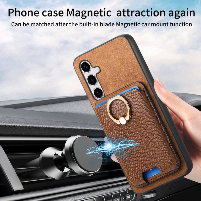 Cover Samsung Galaxy S25 Plus 5g Aftagelig Magnetisk Kortholder