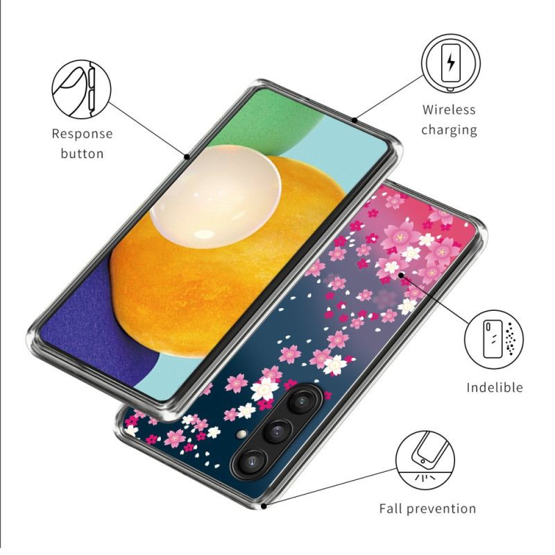 Cover Samsung Galaxy S25 Plus 5g Blomster
