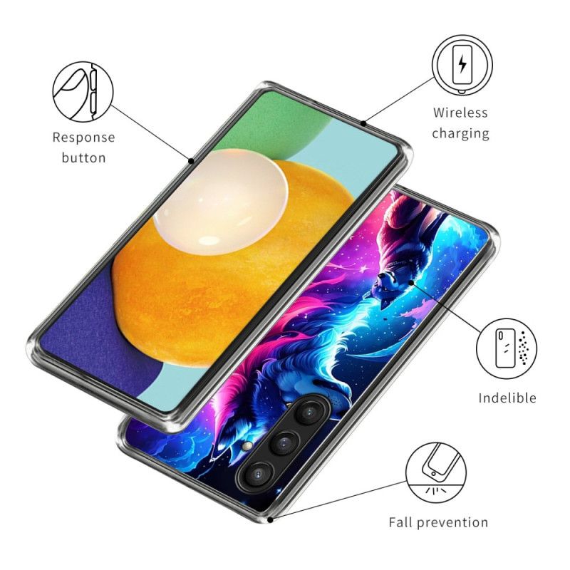 Cover Samsung Galaxy S25 Plus 5g Farverig Ulv