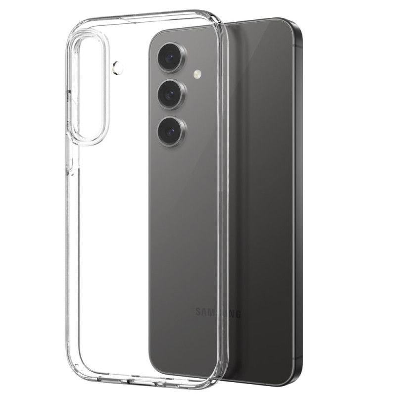 Cover Samsung Galaxy S25 Plus 5g Gennemsigtig Med Hærdet Glasskærmbeskytter