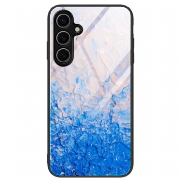 Cover Samsung Galaxy S25 Plus 5g Hærdet Glas Med Marmor