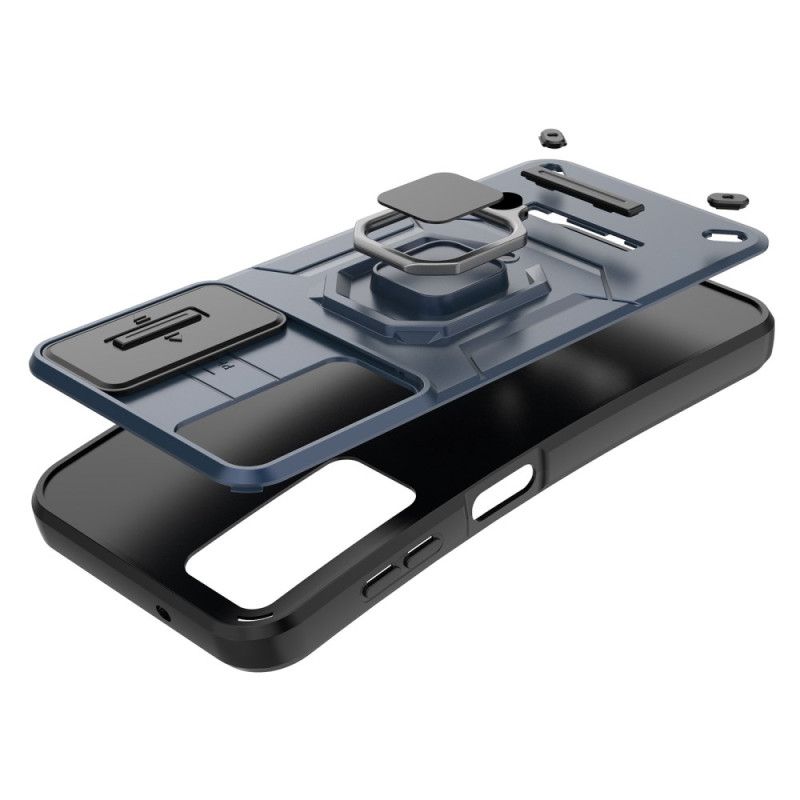 Cover Samsung Galaxy S25 Plus 5g Holdbar Ring Med Linsebeskytter