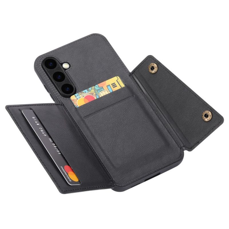 Cover Samsung Galaxy S25 Plus 5g Kortholder I Kunstlæder