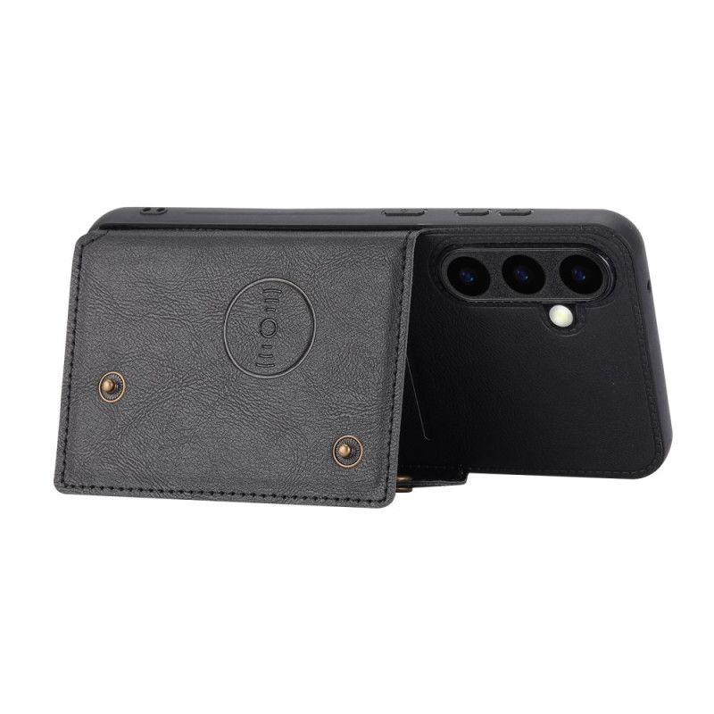 Cover Samsung Galaxy S25 Plus 5g Kortholder I Kunstlæder