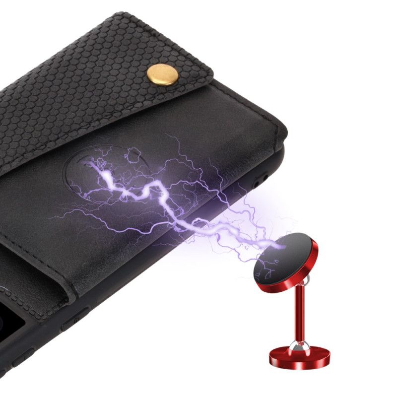 Cover Samsung Galaxy S25 Plus 5g Kortholder I Kunstlæder