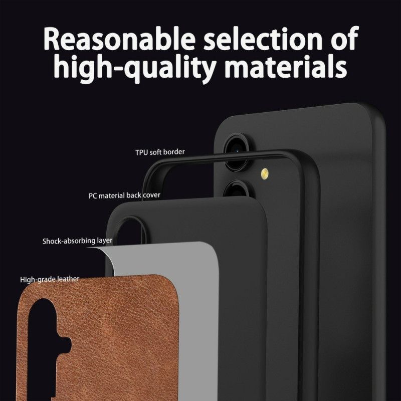 Cover Samsung Galaxy S25 Plus 5g Læderstil Retro