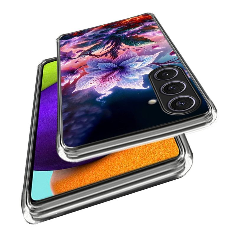 Cover Samsung Galaxy S25 Plus 5g Lilla Blomster