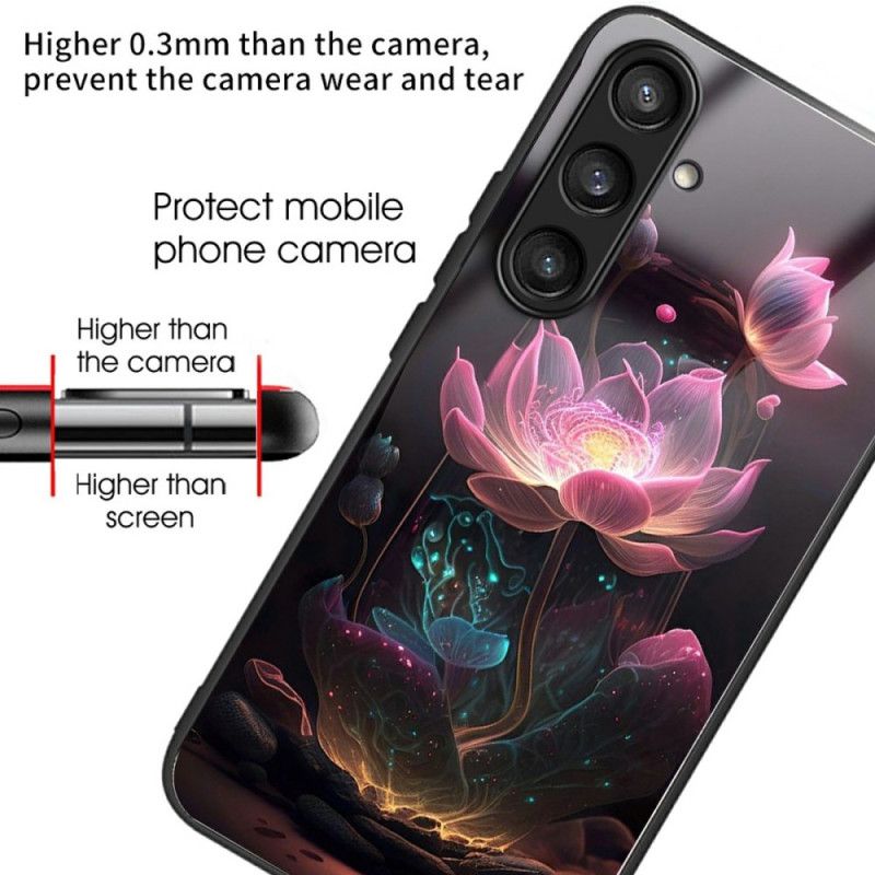 Cover Samsung Galaxy S25 Plus 5g Lotus I Hærdet Glas
