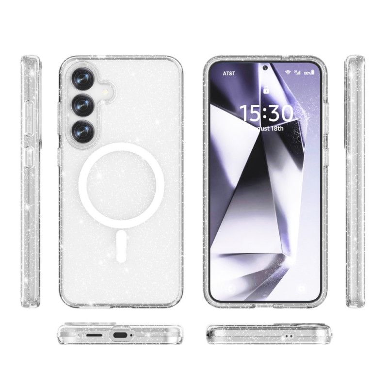 Cover Samsung Galaxy S25 Plus 5g Magsafe-kompatibel Glitterbagside
