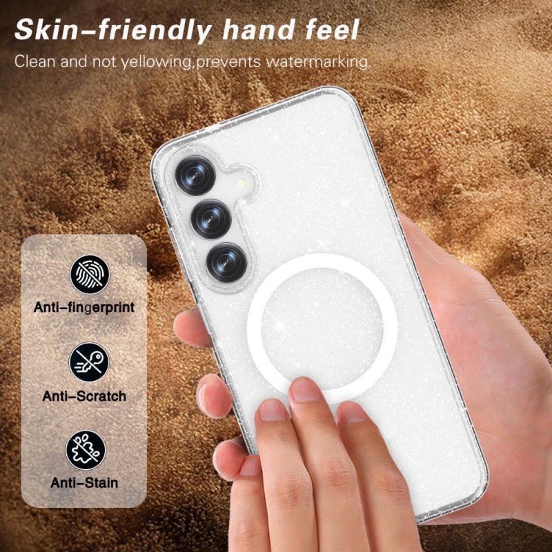 Cover Samsung Galaxy S25 Plus 5g Magsafe-kompatibel Glitterbagside