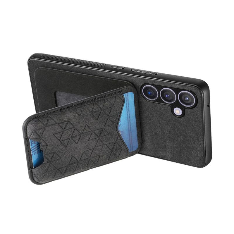 Cover Samsung Galaxy S25 Plus 5g Med Kortholder Og Stativ