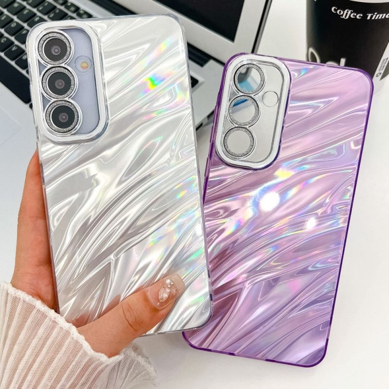 Cover Samsung Galaxy S25 Plus 5g Metallisk Effektvariation Med Linsebeskytter