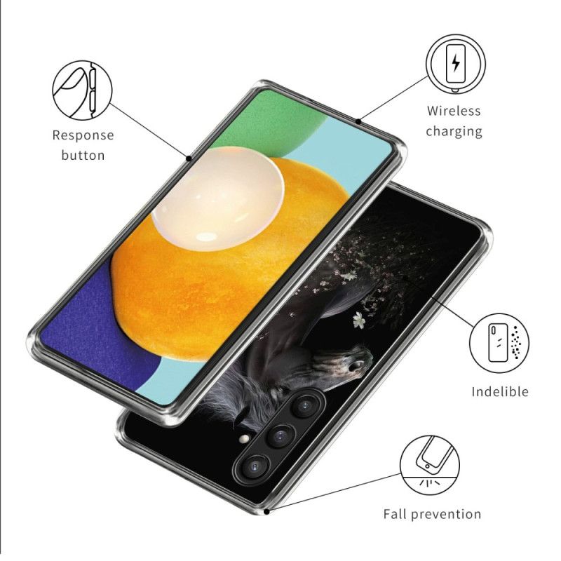 Cover Samsung Galaxy S25 Plus 5g Sort Hest