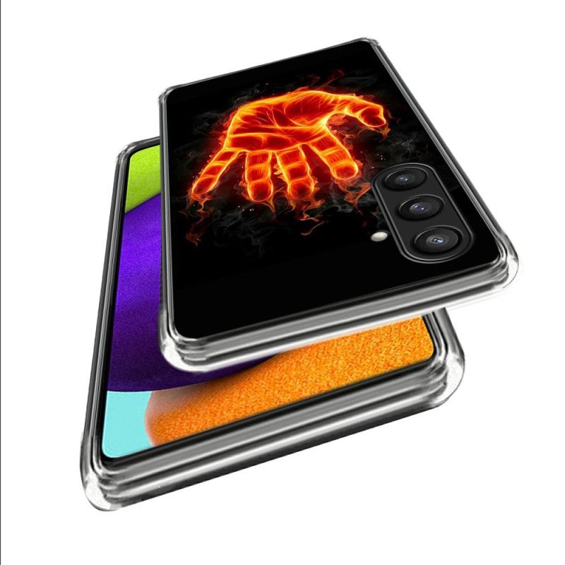 Cover Samsung Galaxy S25 Plus 5g Telefon Etui Brændende Hånd