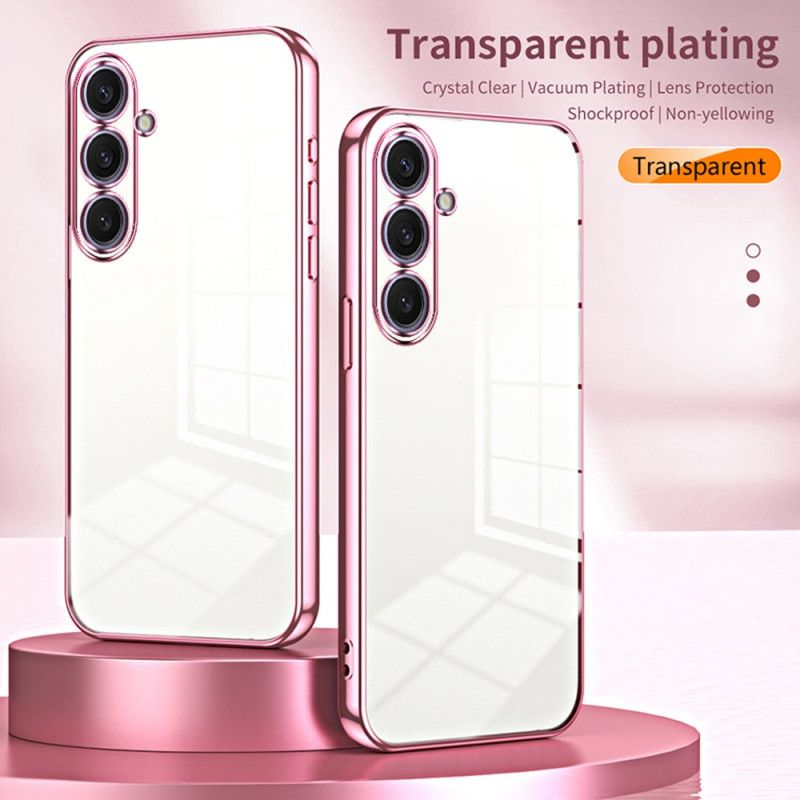 Cover Samsung Galaxy S25 Plus 5g Telefon Etui Elektropletteret Ramme