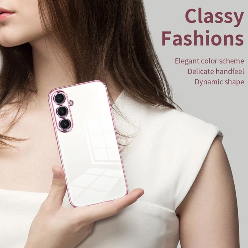 Cover Samsung Galaxy S25 Plus 5g Telefon Etui Elektropletteret Ramme