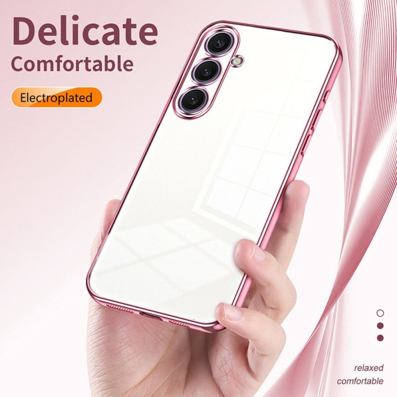 Cover Samsung Galaxy S25 Plus 5g Telefon Etui Elektropletteret Ramme