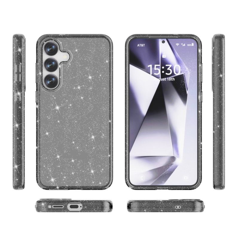 Cover Samsung Galaxy S25 Plus 5g Telefon Etui Glitterdesign