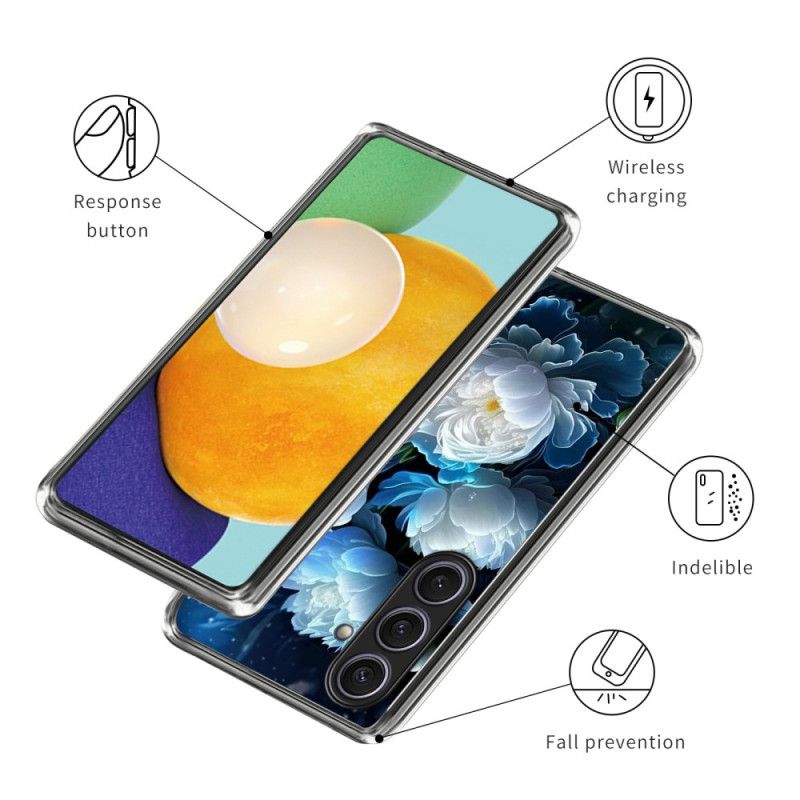 Cover Samsung Galaxy S25 Plus 5g Telefon Etui Hvid Pæon