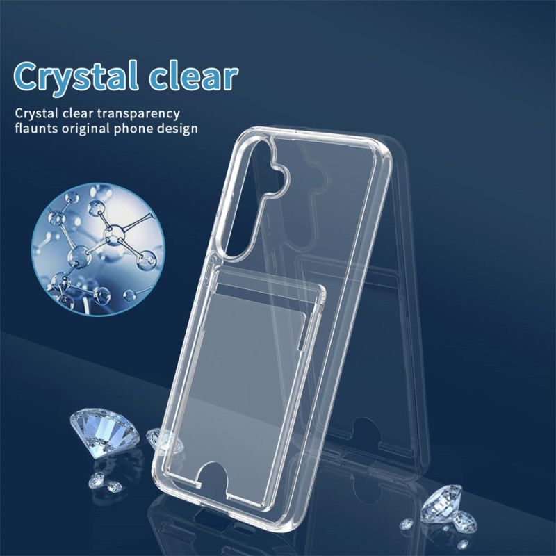 Cover Samsung Galaxy S25 Plus 5g Telefon Etui Klar Kortholder