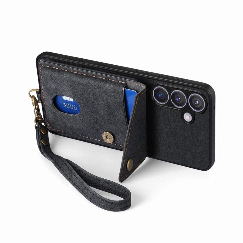 Cover Samsung Galaxy S25 Plus 5g Telefon Etui Multifunktionelt Ruskind Effekt