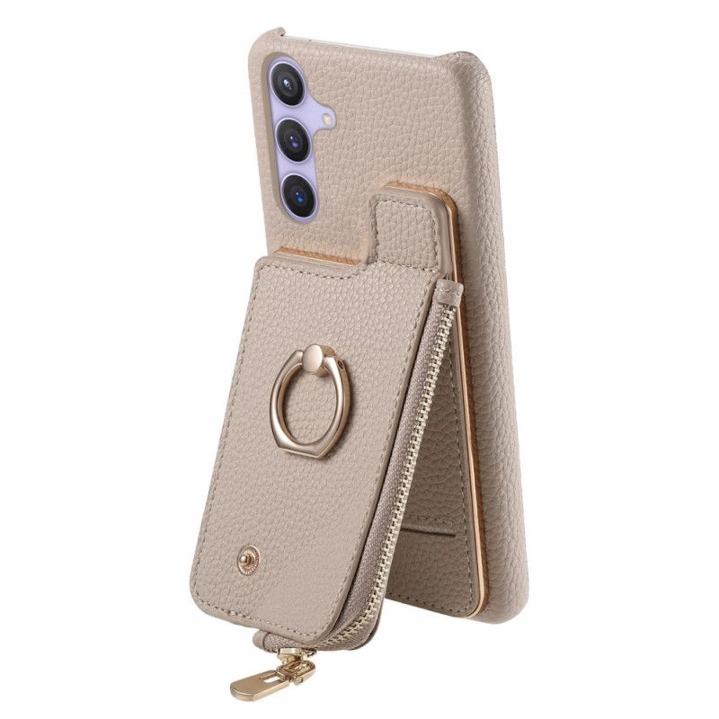 Cover Samsung Galaxy S25 Plus 5g Telefon Etui Pung Med Magnetisk Stativ