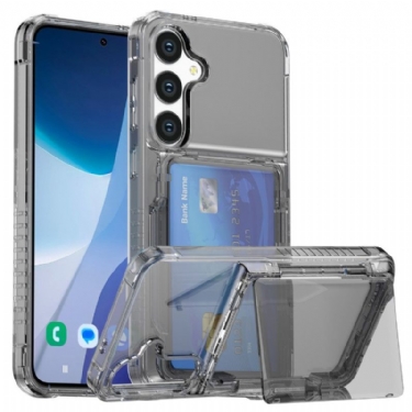 Cover Samsung Galaxy S25 Plus 5g Telefon Etui Transparent Kortholder