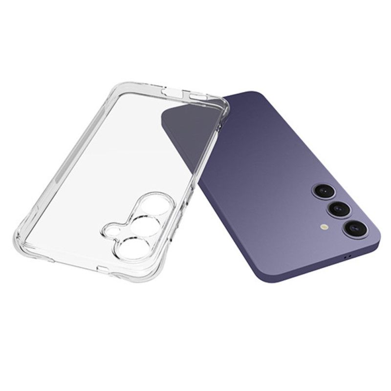 Cover Samsung Galaxy S25 Plus 5g Transparent Forstærket Og Skridsikker