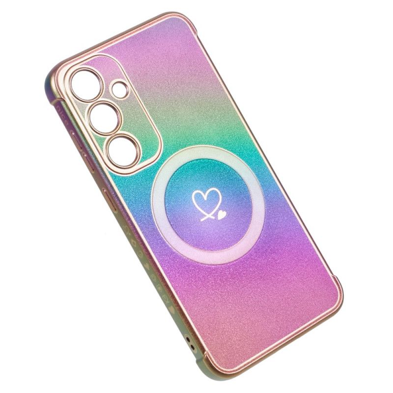 Cover Til Samsung Galaxy S25 Plus 5g Magnetisk Hjerte