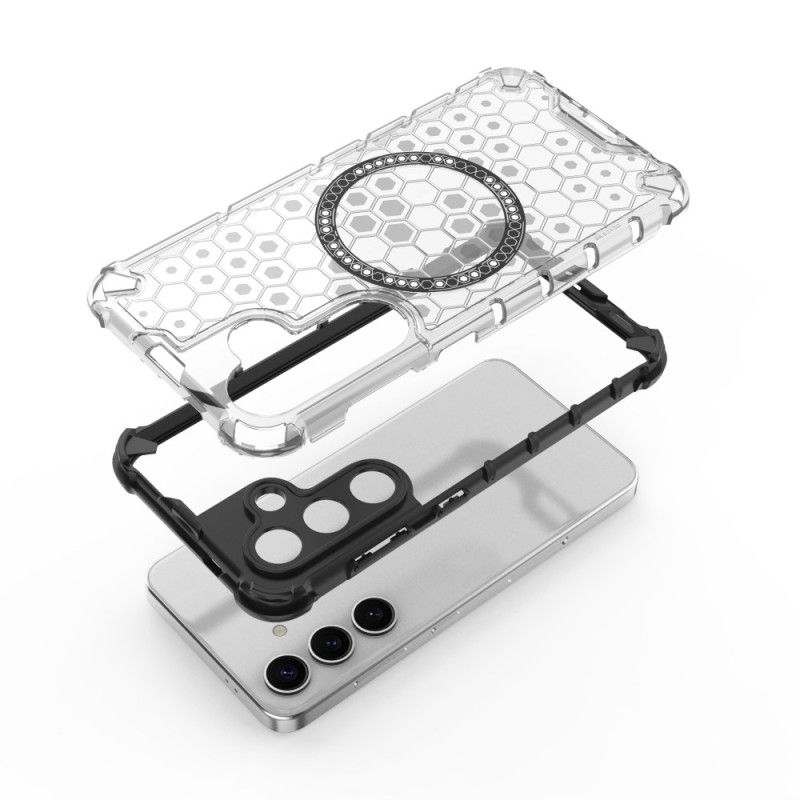 Cover Til Samsung Galaxy S25 Plus 5g Magsafe Honeycomb-kompatibel