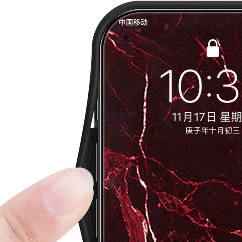 Cover Til Samsung Galaxy S25 Plus 5g Marmoreret Hærdet Glas