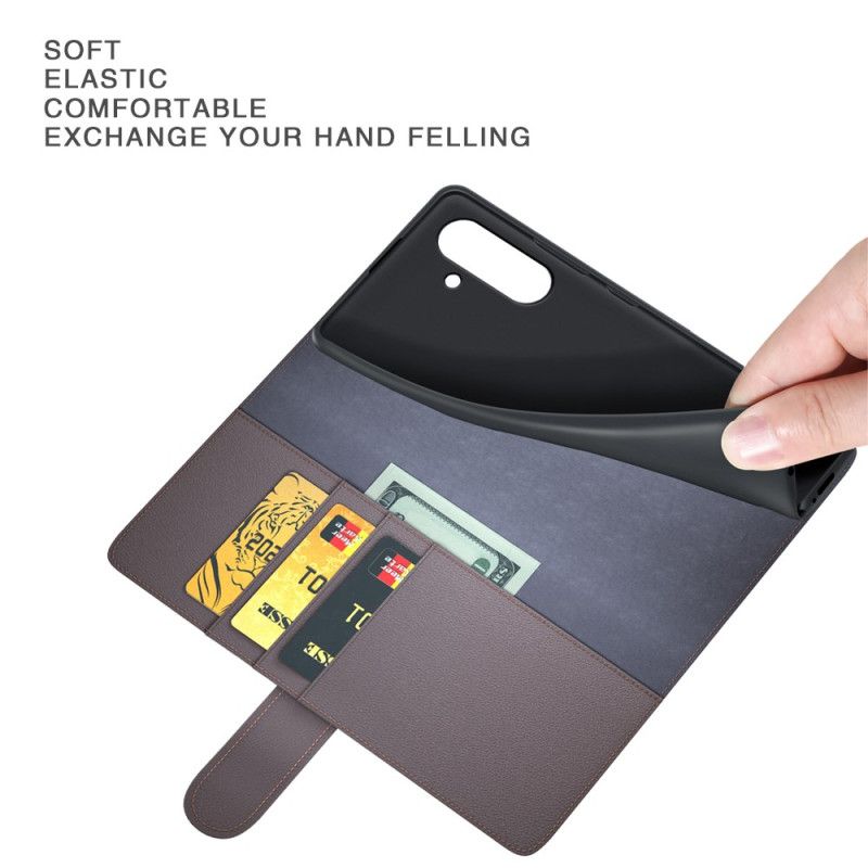 Flip Cover Samsung Galaxy S25 Plus 5g Ægte Læder