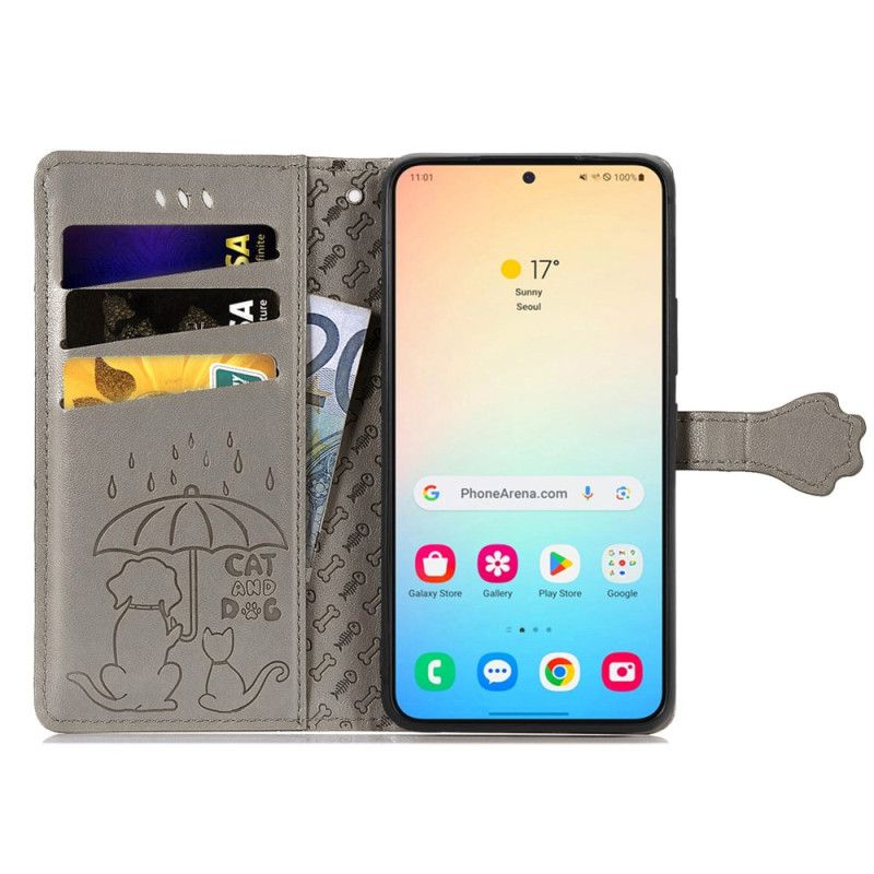Flip Cover Samsung Galaxy S25 Plus 5g Animerede Dyr