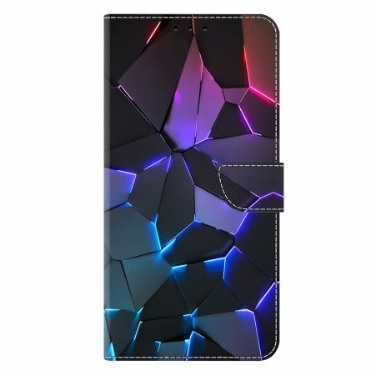 Flip Cover Samsung Galaxy S25 Plus 5g Blå Revner