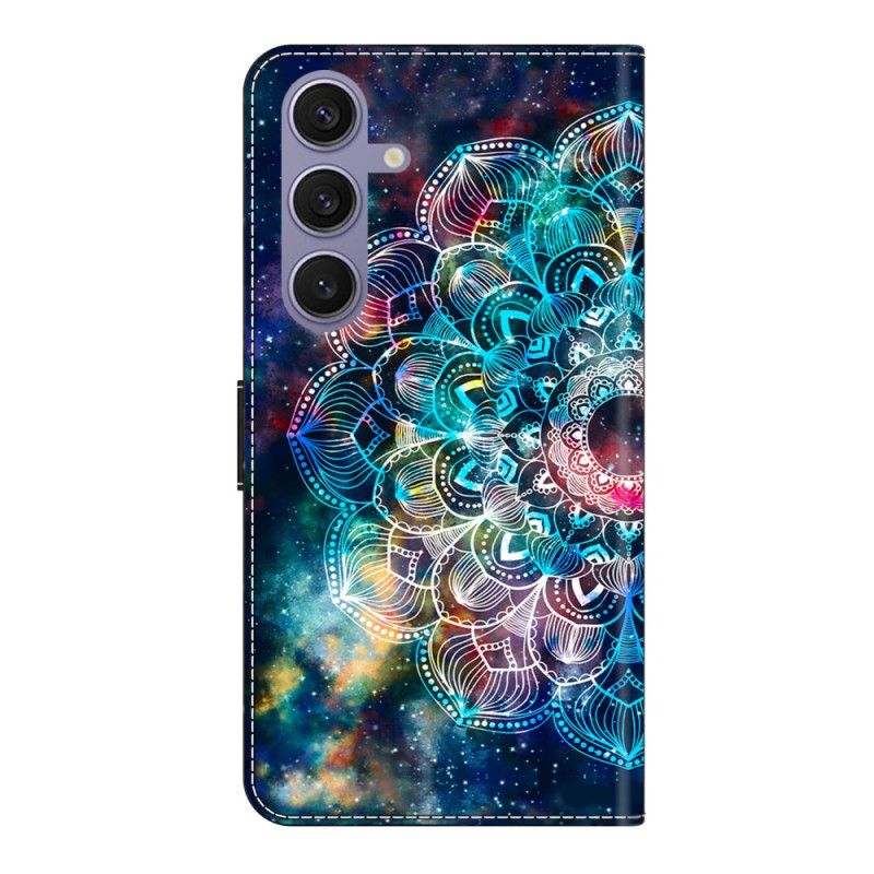 Flip Cover Samsung Galaxy S25 Plus 5g Gyroskopisk Mønster
